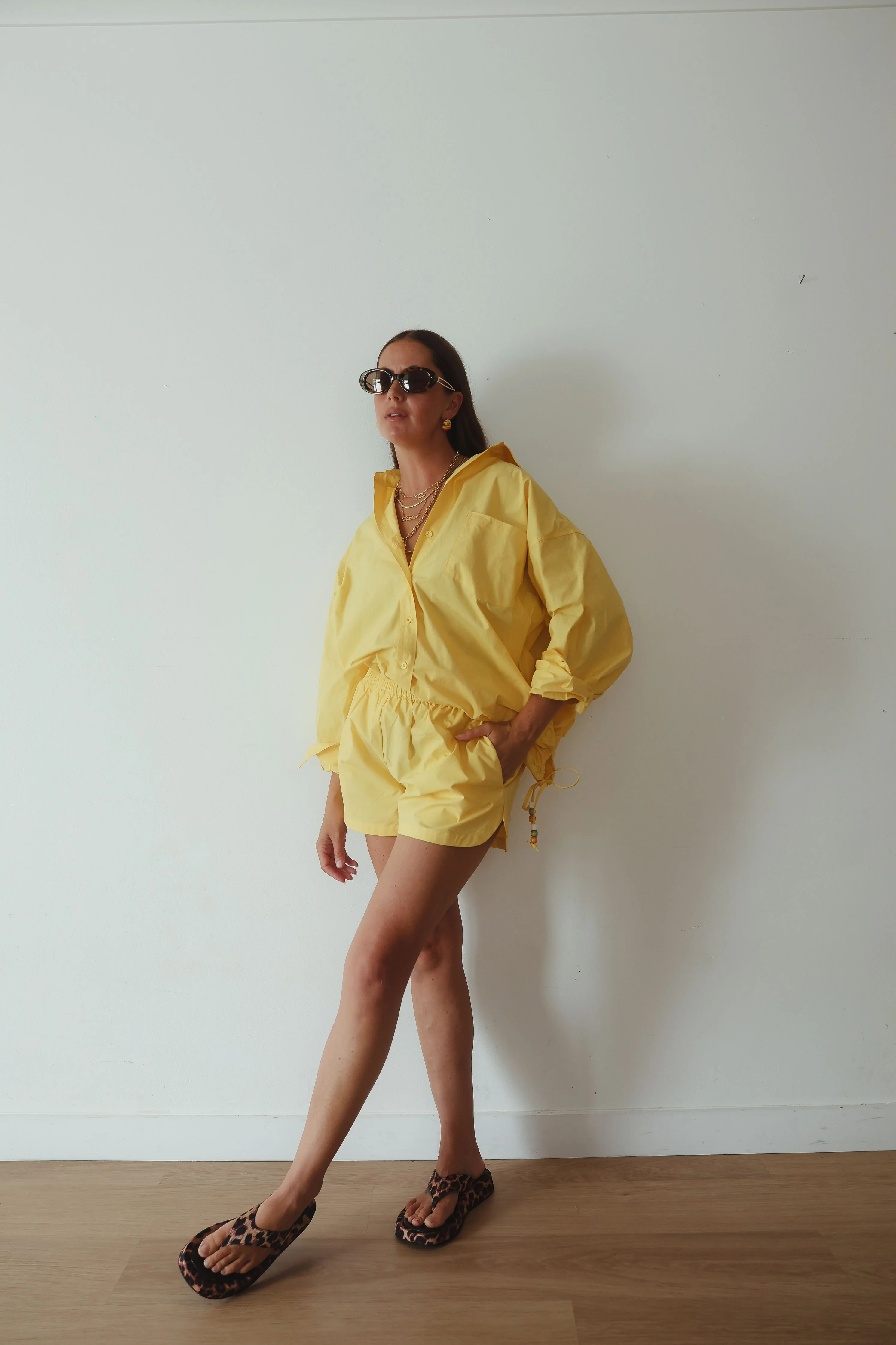 Celine shirt - golden yellow - Image 5