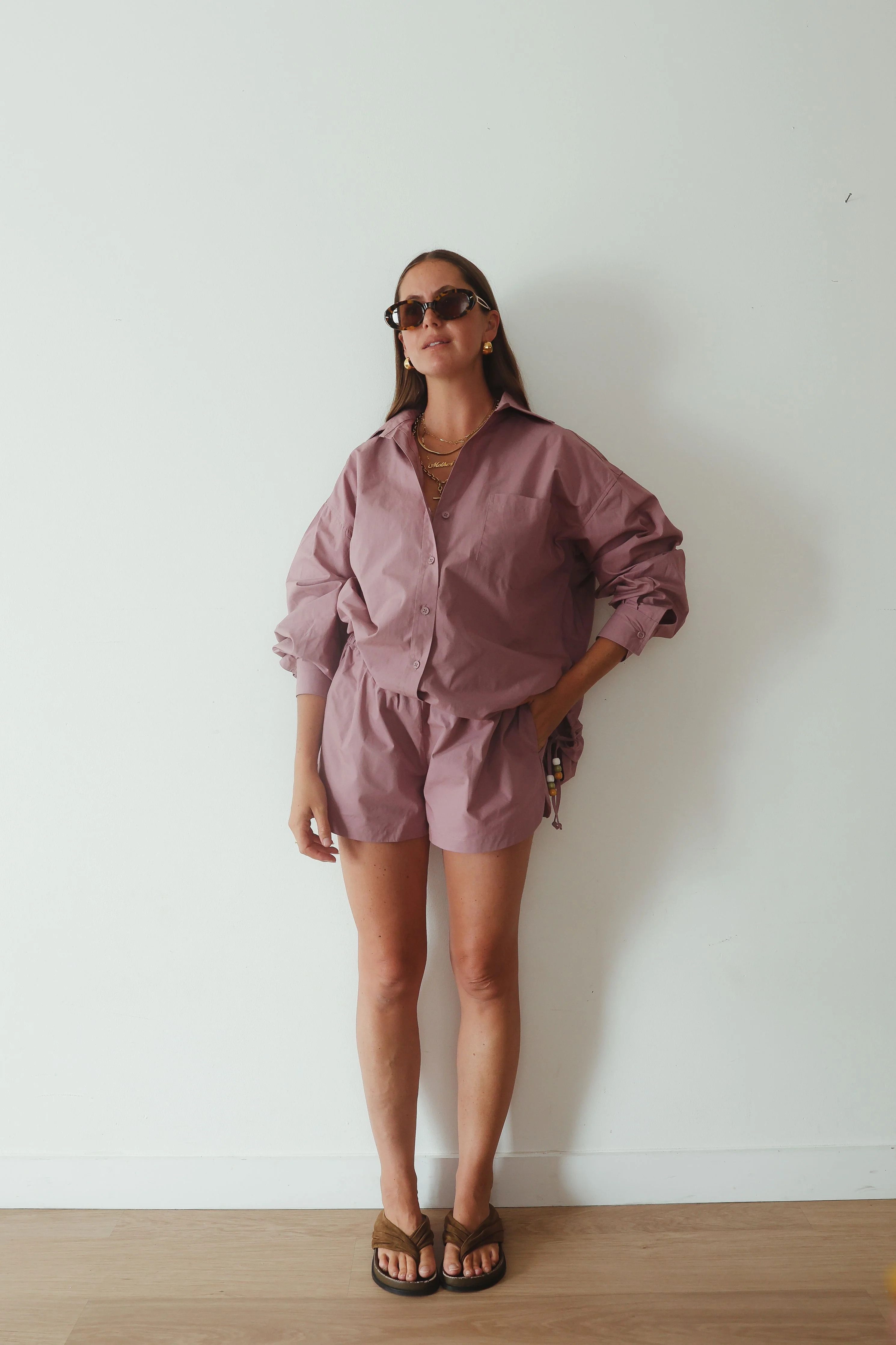 Celine shirt - plum - Image 3