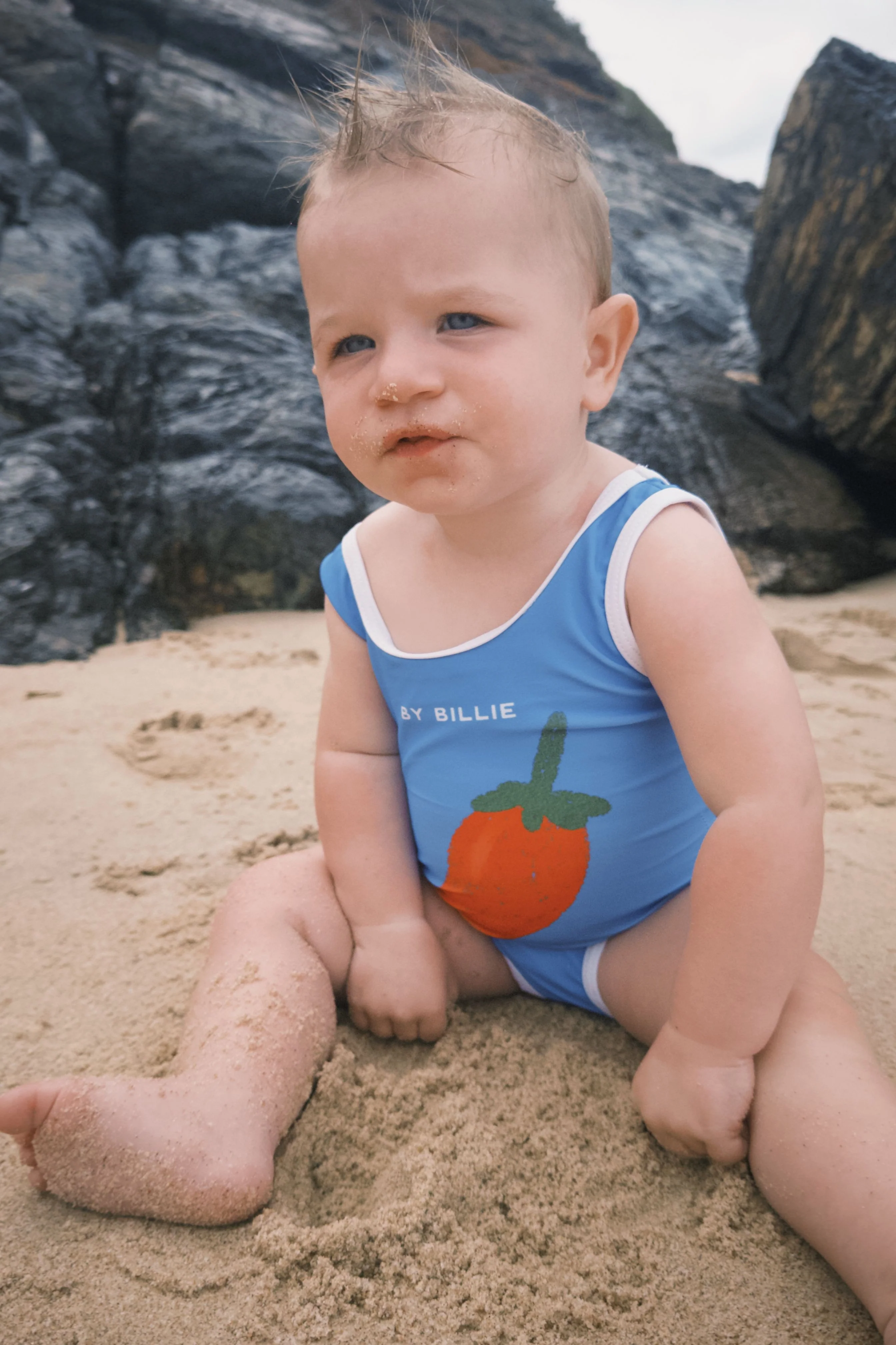 Mini full piece swim - chilli - Image 5