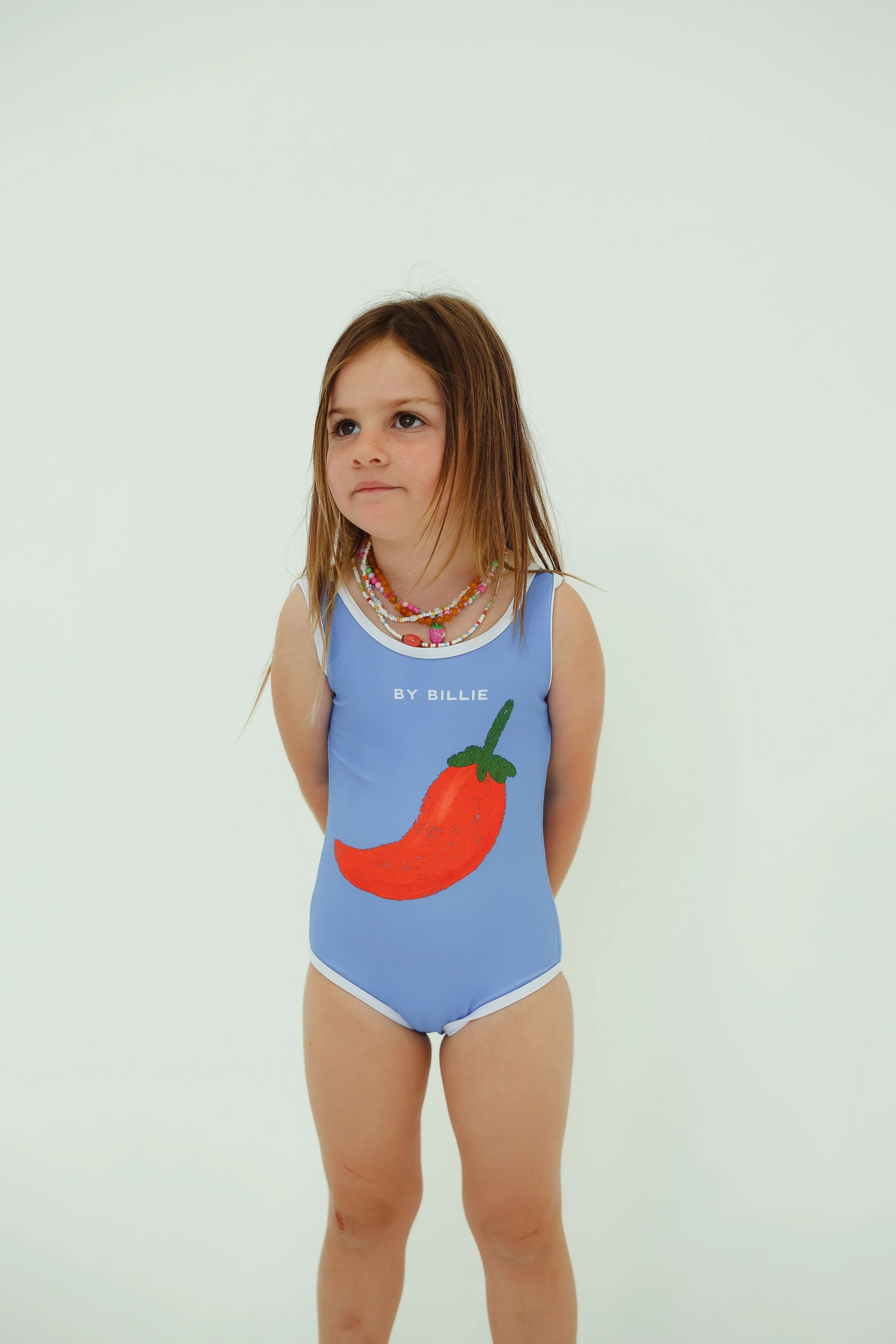 Mini full piece swim - chilli - Image 8