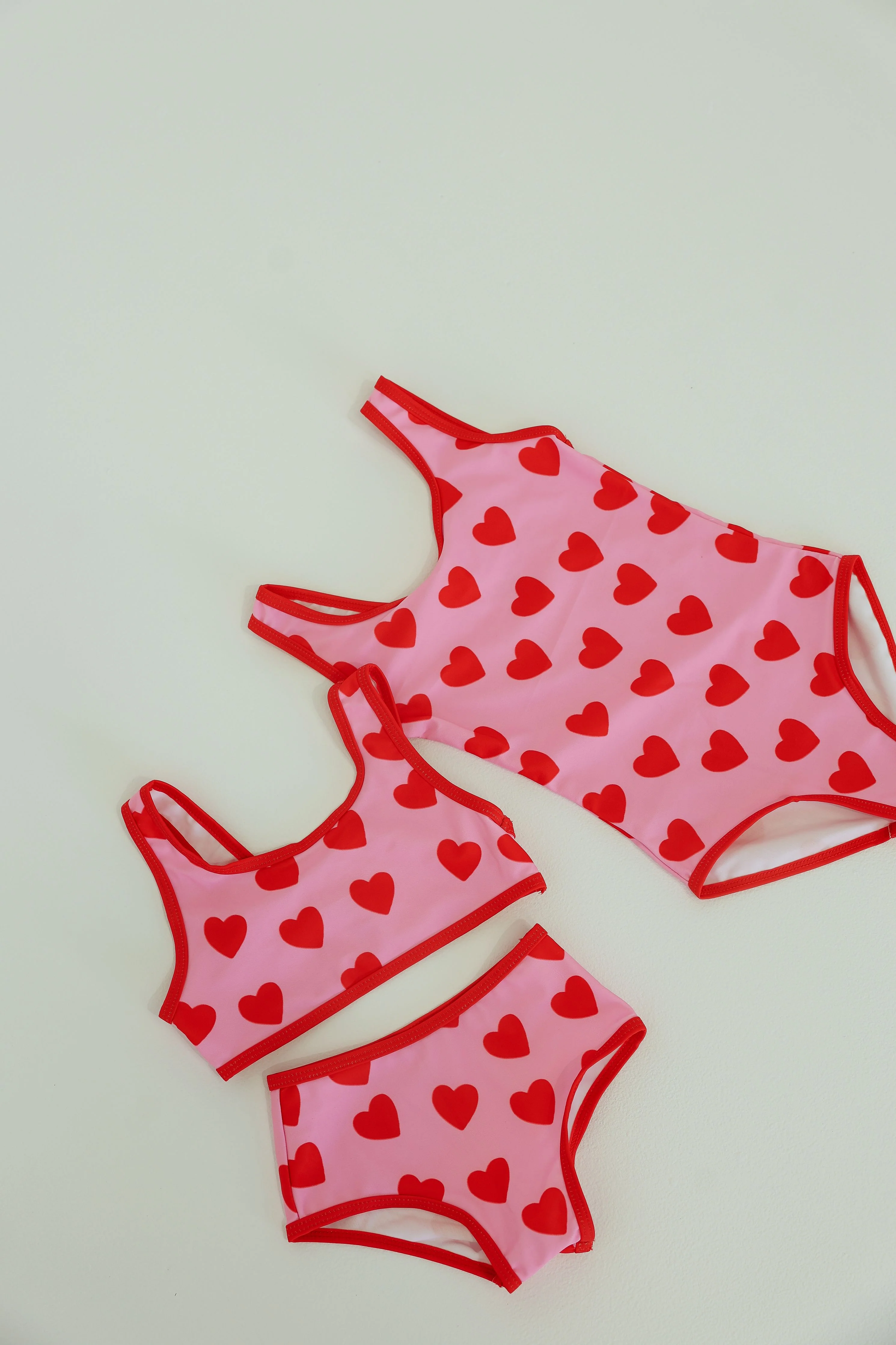 Mini full piece swim - love you - Image 3
