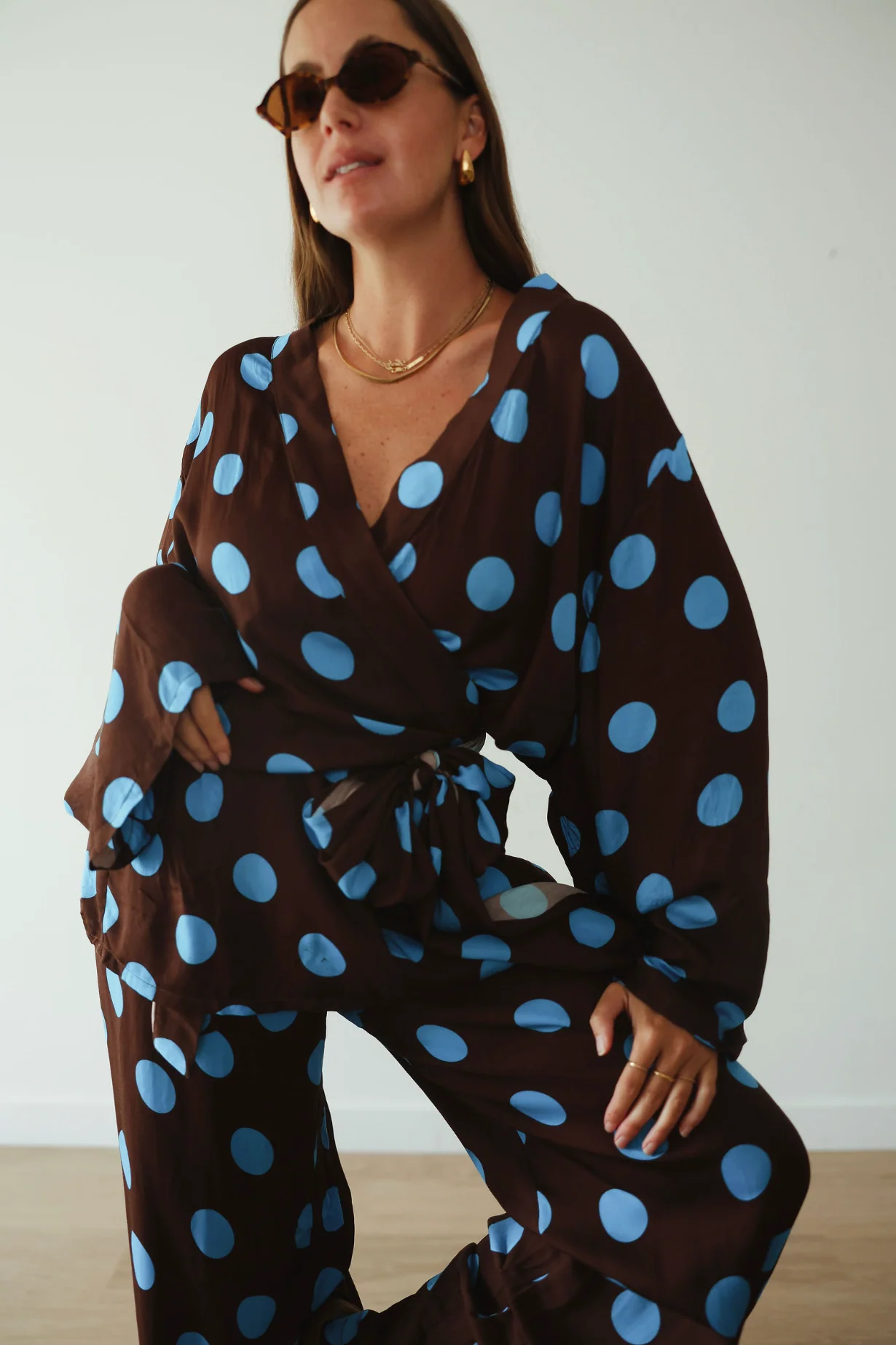 Luella kimono - polka dot - Image 4