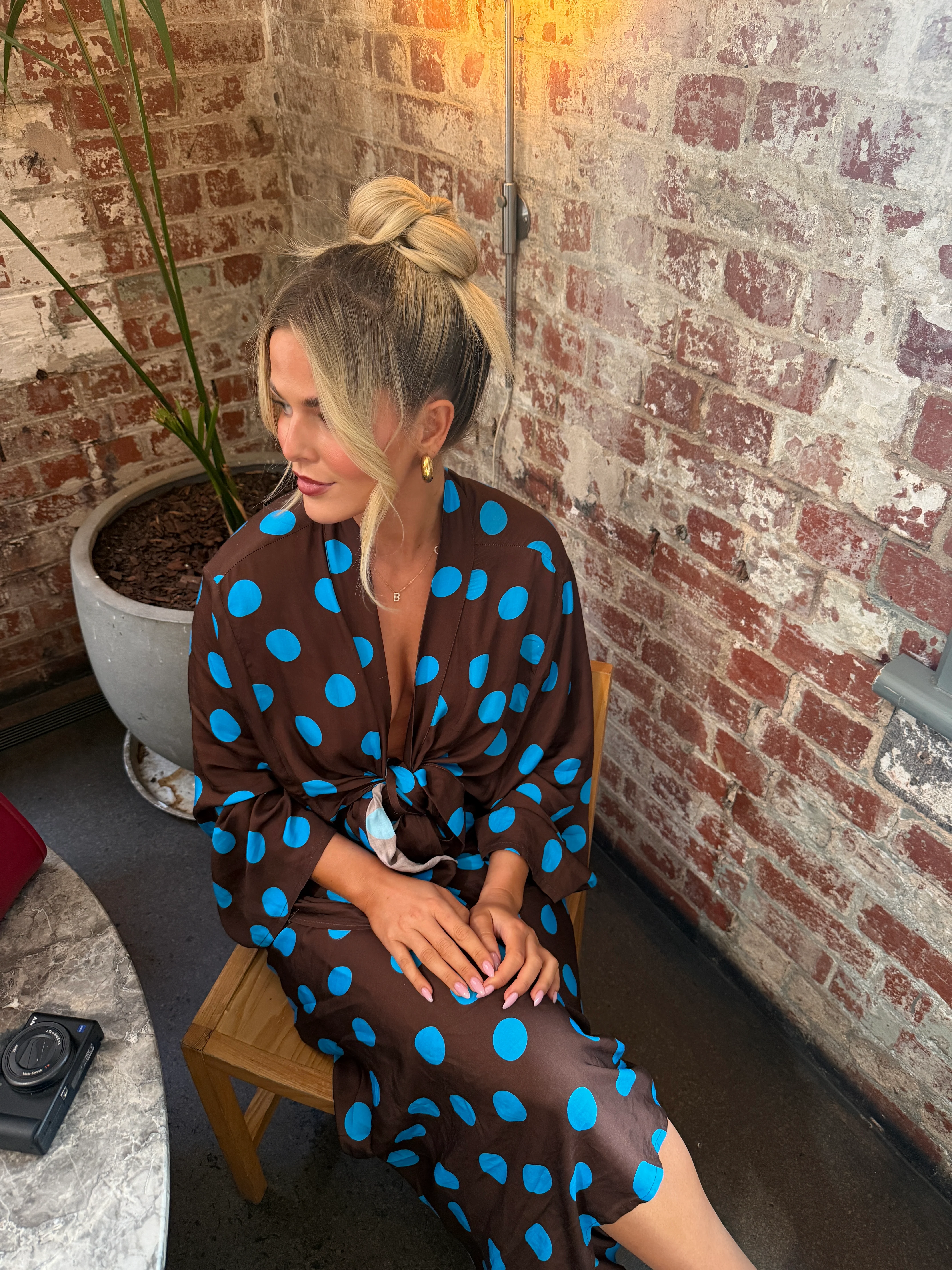 Luella kimono - polka dot - Image 5