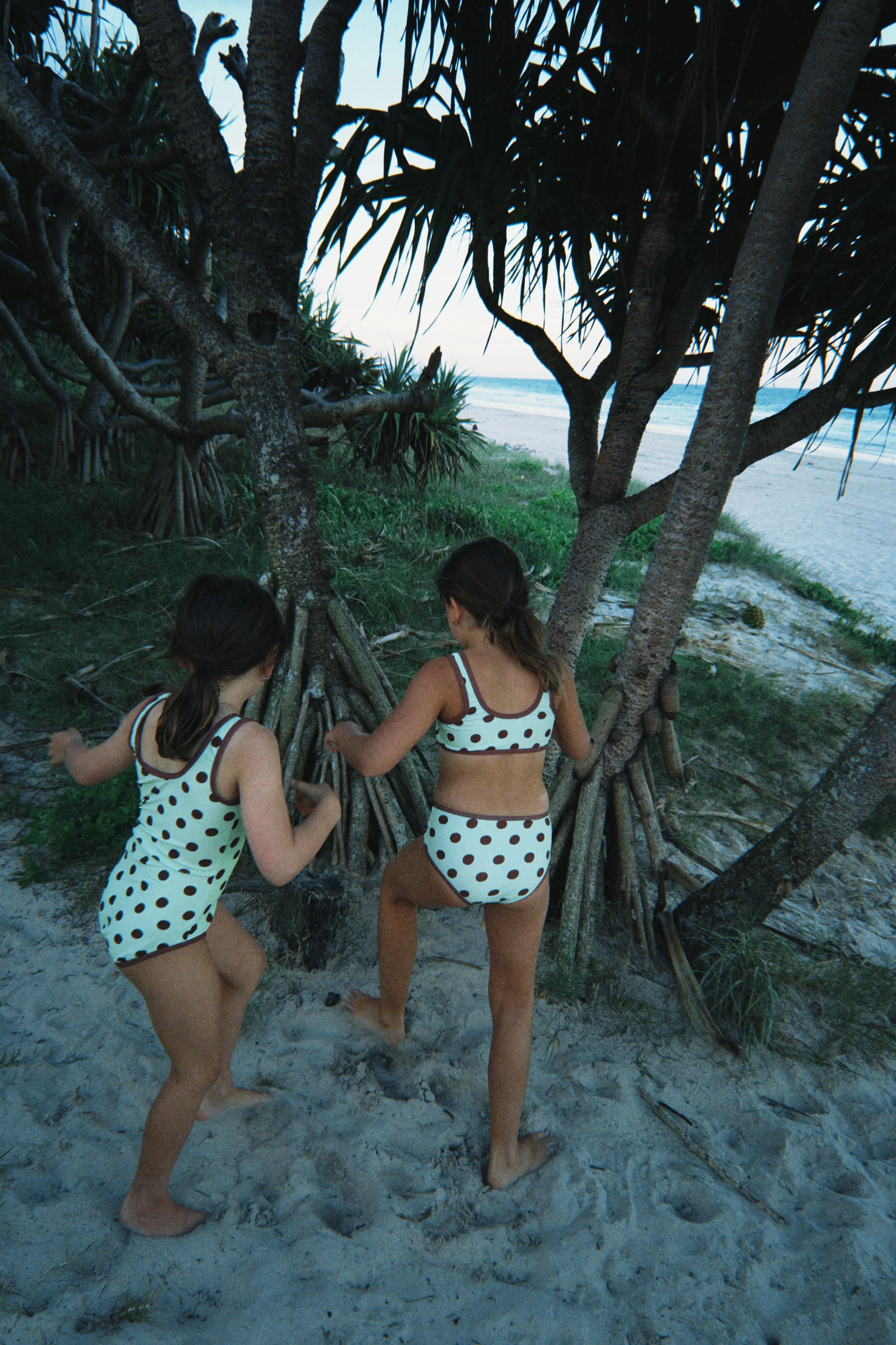 Mini full piece swim - polka dot - Image 6