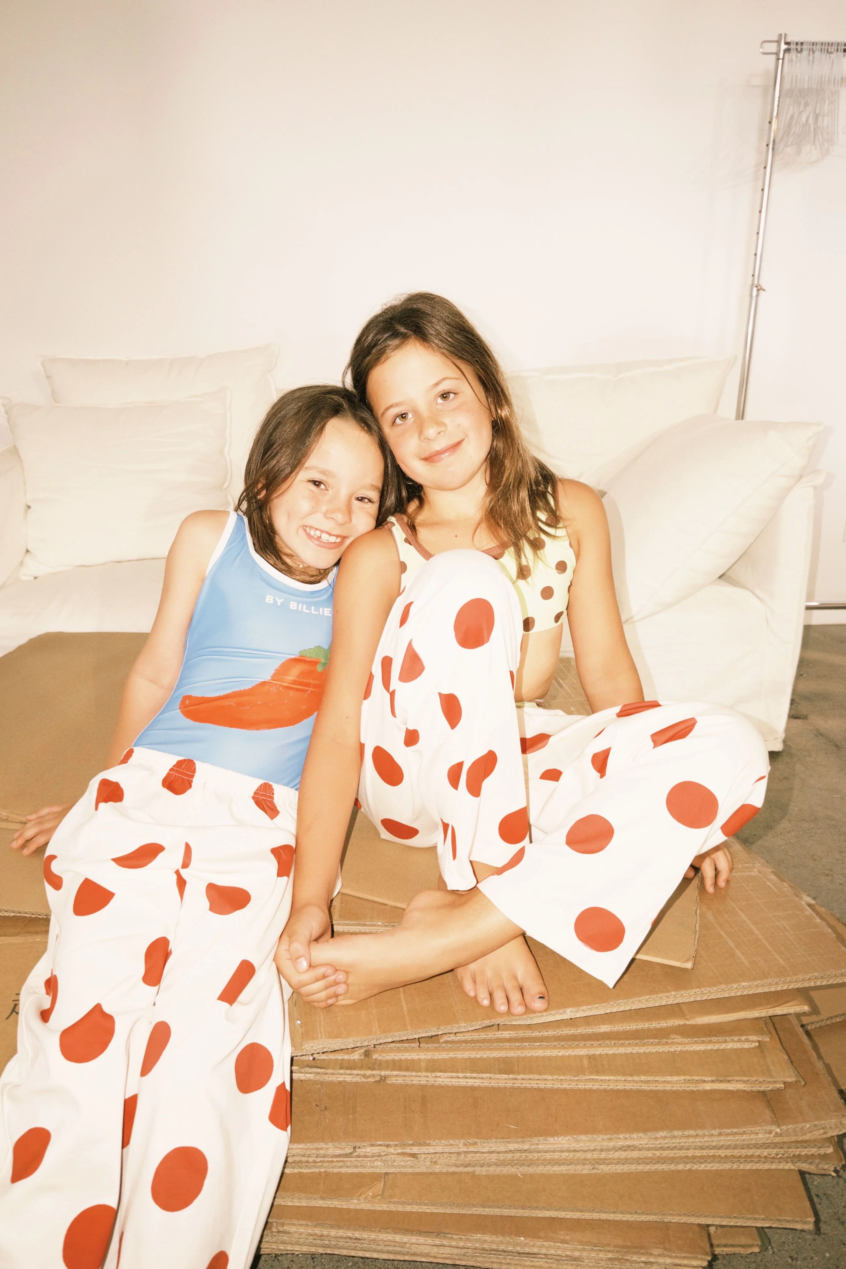 Polka dot pant - red/white - Image 4